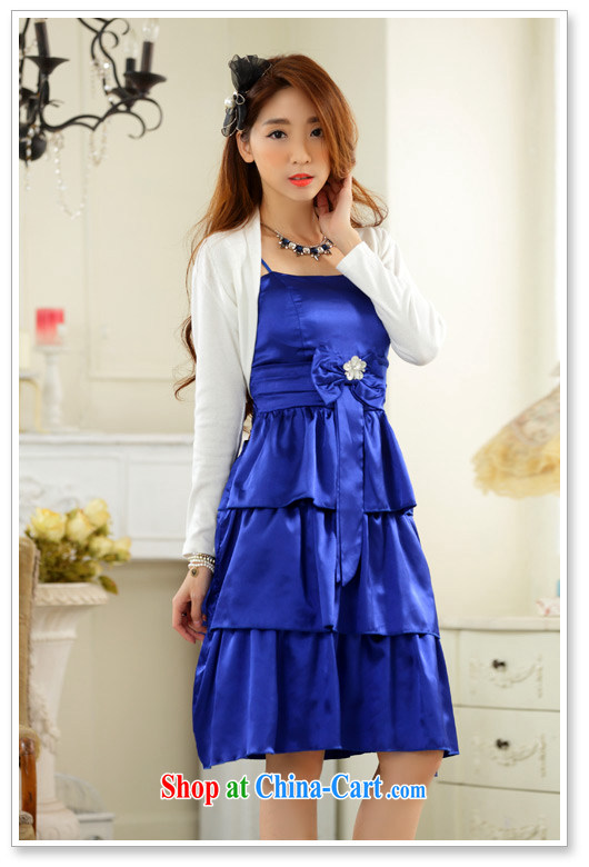 AIDS has been Qi sweet modern drilling for bare chest sister skirt Evening Dress bridesmaid dress code the small dress Princess dress 9923 A - 1 blue XXXL pictures, price, brand platters! Elections are good character, the national distribution, so why buy now enjoy more preferential! Health