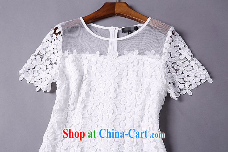 A property, bridesmaid service 2015 spring and summer new female water-soluble lace flower stitching Web yarn goddess level toast dress uniform dress white L pictures, price, brand platters! Elections are good character, the national distribution, so why buy now enjoy more preferential! Health