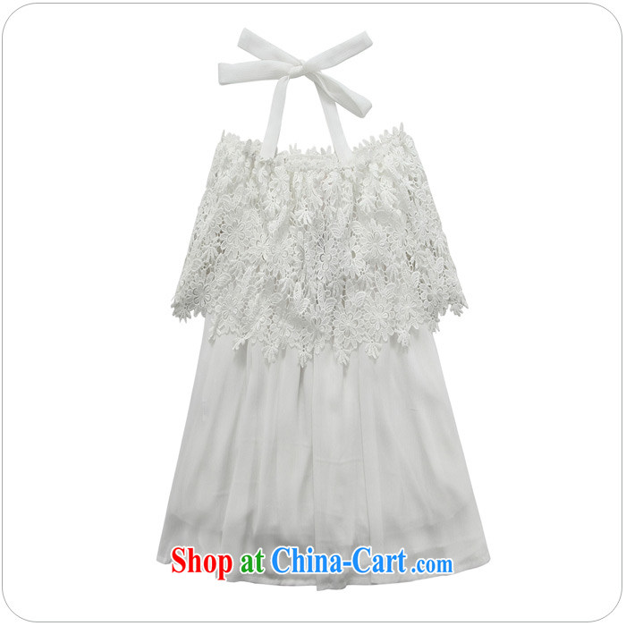 AIDS has been Ki-fresh lace straps elasticated terrace shoulder strap with long T-shirt large code t-shirt skirt A 9732 - 1 white XXXL pictures, price, brand platters! Elections are good character, the national distribution, so why buy now enjoy more preferential! Health