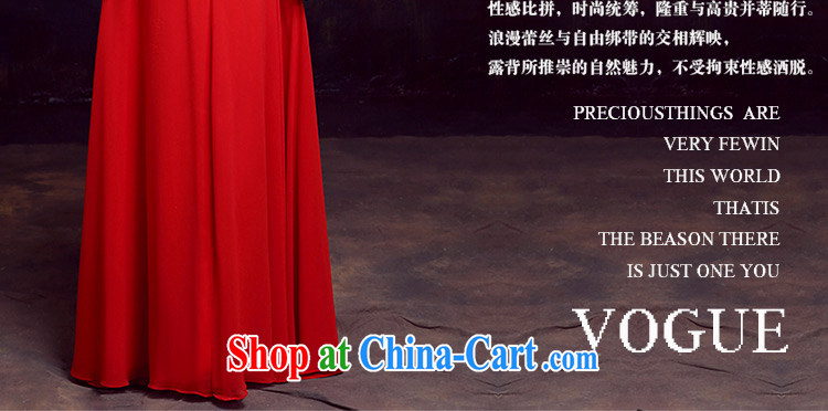 The married Yi wedding dresses new 2015 sexy bare chest bridal toast clothing fall, marriage dress female Red XXL pictures, price, brand platters! Elections are good character, the national distribution, so why buy now enjoy more preferential! Health