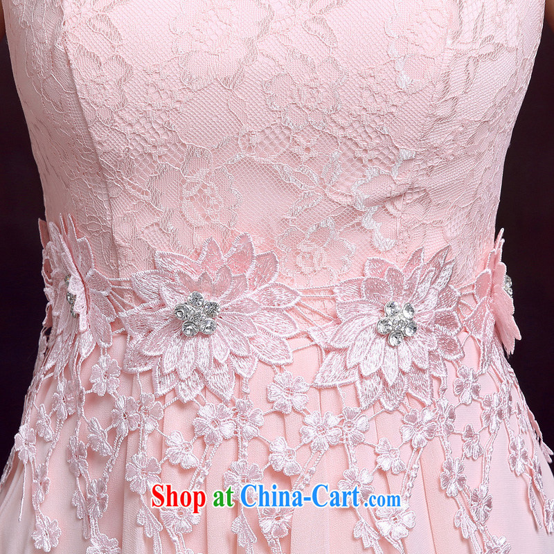 The married Yi wedding dresses new 2015 sexy shoulders bridal toast serving long, fall wedding dress red meat pink XXL, dumping the married Yi, shopping on the Internet