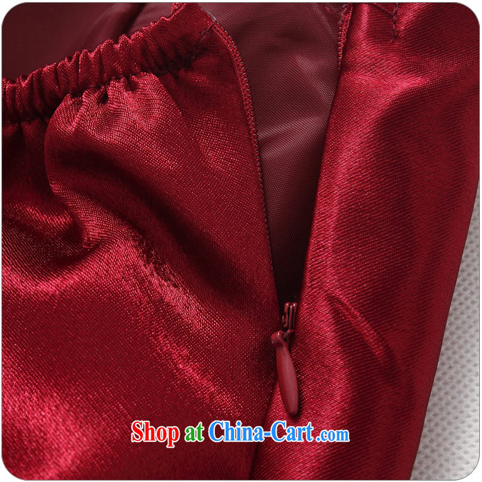 AIDS has been Qi stylish evening dress straps the wrinkles show skirts lantern skirt the small dress dresses 9726 B - 1 wine red XXXL pictures, price, brand platters! Elections are good character, the national distribution, so why buy now enjoy more preferential! Health