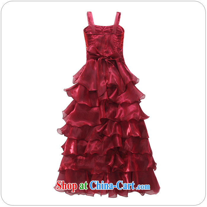 AIDS has been Qi night the eyes show skirt my store front skirt the big Princess dress straps, long evening dress dresses 9725 A - 1 wine red XXXL pictures, price, brand platters! Elections are good character, the national distribution, so why buy now enjoy more preferential! Health