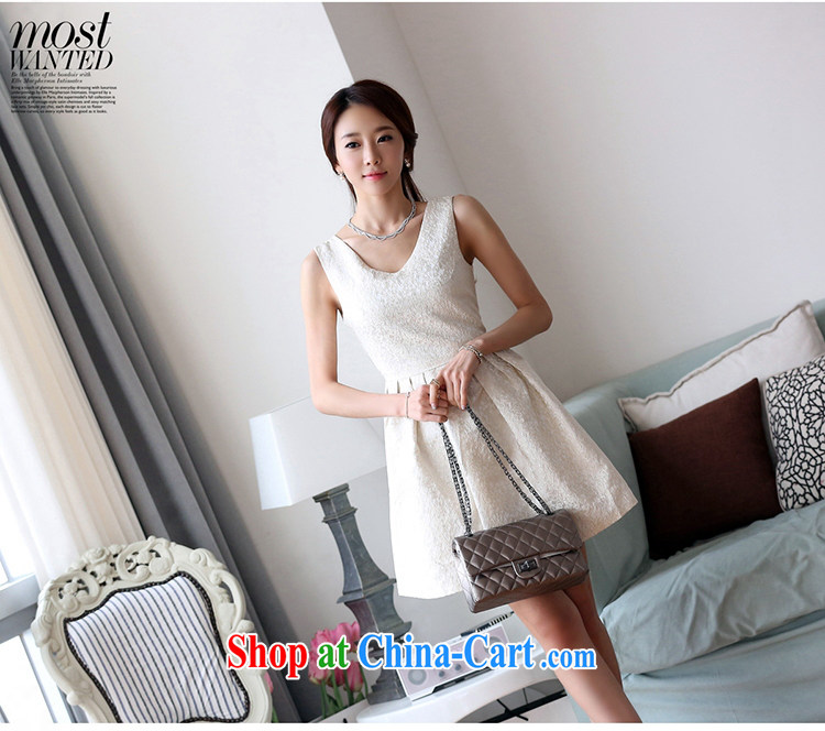 Hao better 2015 spring and summer Korean Beauty sweet stamp V collar bridesmaid dress dresses white XL pictures, price, brand platters! Elections are good character, the national distribution, so why buy now enjoy more preferential! Health