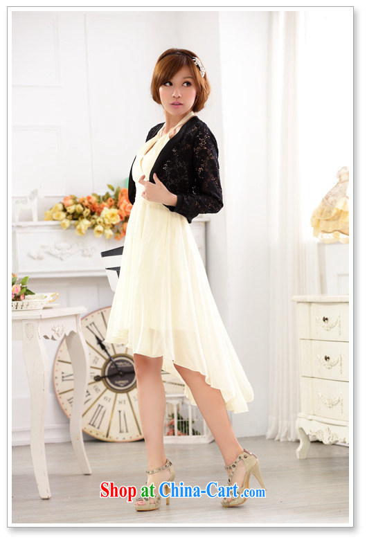 AIDS has Qi Yuan name your shoulders is Too Sexy a waist show snow woven large code dove tail dress dresses 9915 A - 1 champagne XXXL pictures, price, brand platters! Elections are good character, the national distribution, so why buy now enjoy more preferential! Health