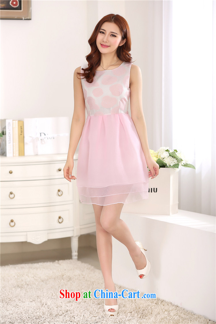 The incidents of 2015, small fresh European root yarn elegant graphics thin stitching embroidered dress suits skirt L 3134 pink L pictures, price, brand platters! Elections are good character, the national distribution, so why buy now enjoy more preferential! Health