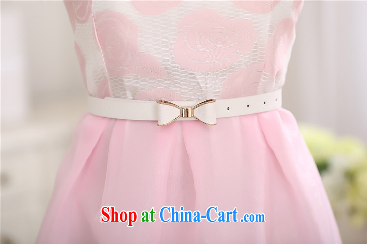 The incidents of 2015, small fresh European root yarn elegant graphics thin stitching embroidered dress suits skirt L 3134 pink L pictures, price, brand platters! Elections are good character, the national distribution, so why buy now enjoy more preferential! Health