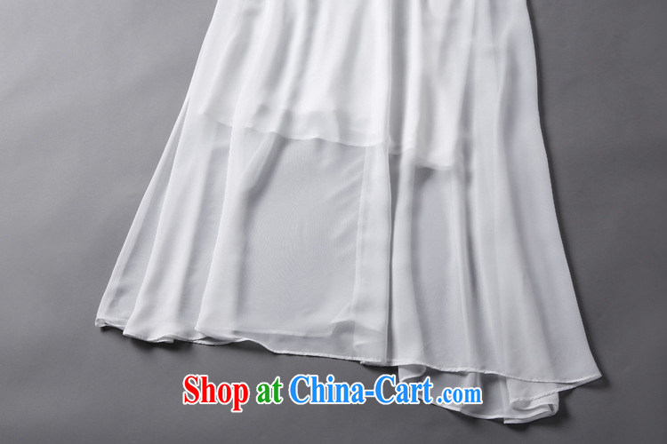 A property, 2015 new women's clothing and embroidery lace stitching softness the goddess aura long skirt bridesmaid dress uniform toast serving white L pictures, price, brand platters! Elections are good character, the national distribution, so why buy now enjoy more preferential! Health