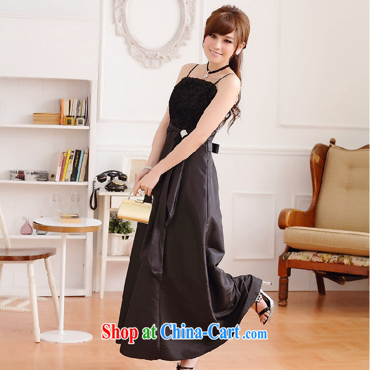 AIDS has been Qi temperament rose beauty graphics thin drill snap gown dress 9700 A - 1 black XXXL pictures, price, brand platters! Elections are good character, the national distribution, so why buy now enjoy more preferential! Health