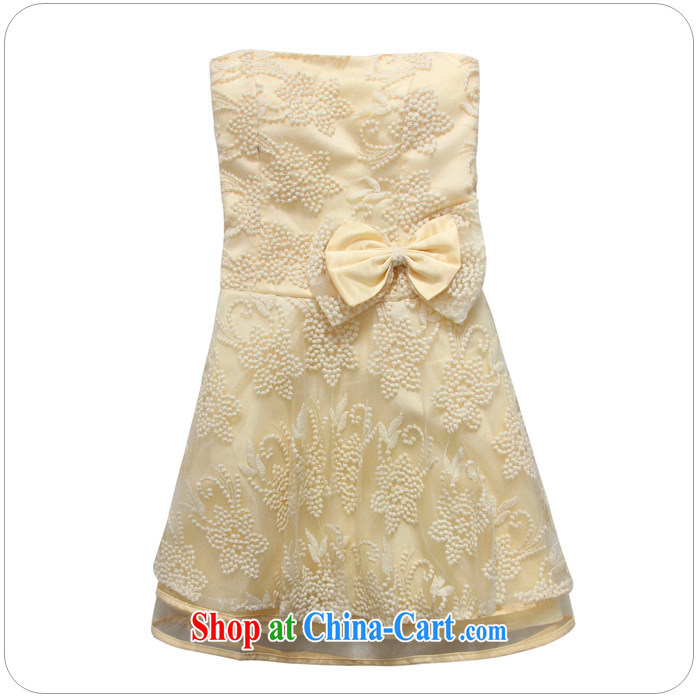 AIDS has Qi Yuan a stylish sister skirt the root yarn. rust at the chest Princess dress bridesmaid dresses small annual dress dresses (with stealth) 9702 A champagne color XXXL pictures, price, brand platters! Elections are good character, the national distribution, so why buy now enjoy more preferential! Health