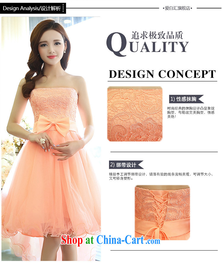 The AD 2015 new wedding dresses sleeveless wiped his chest, long marriage banquet dress dresses red XL pictures, price, brand platters! Elections are good character, the national distribution, so why buy now enjoy more preferential! Health