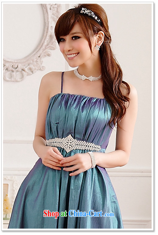 AIDS has been Qi simplicity the US with thin waist waist Palace drill straps dress dresses 9509 A - 1 purple XL pictures, price, brand platters! Elections are good character, the national distribution, so why buy now enjoy more preferential! Health