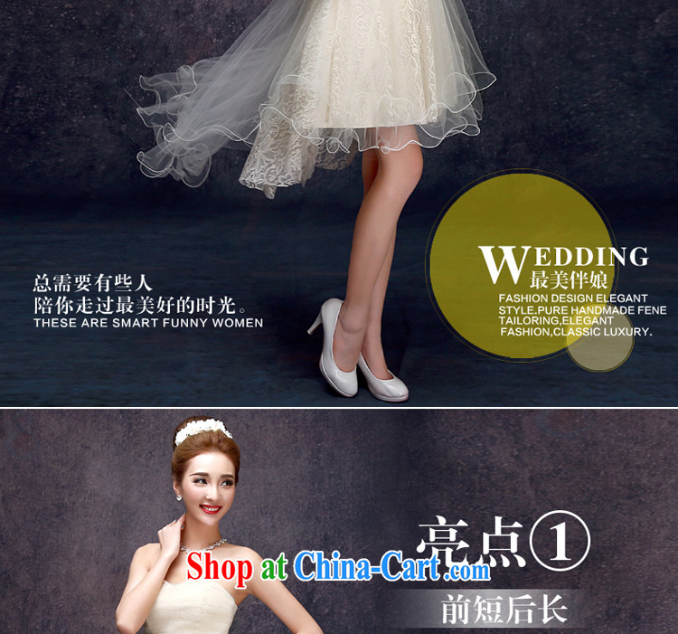 A good service is 2015 new summer champagne color bridesmaid in serving long bridesmaid mission bridesmaid with sister skirt small dress champagne color - the long paragraph E 605 lace double S pictures, price, brand platters! Elections are good character, the national distribution, so why buy now enjoy more preferential! Health