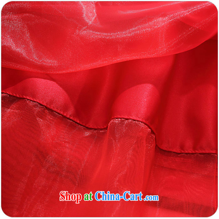 AIDS has been Qi and lively atmosphere large ring side cake Late Princess chest dress dresses 9501 A - 3 red XL pictures, price, brand platters! Elections are good character, the national distribution, so why buy now enjoy more preferential! Health