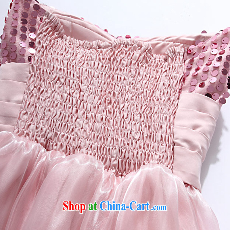 AIDS has been Qi delicate moving, spell color the waist at the chest dress dresses (the invisible) 9104 A - 12 pink XXXL, AIDS has Qi (Aiyaqi), shopping on the Internet