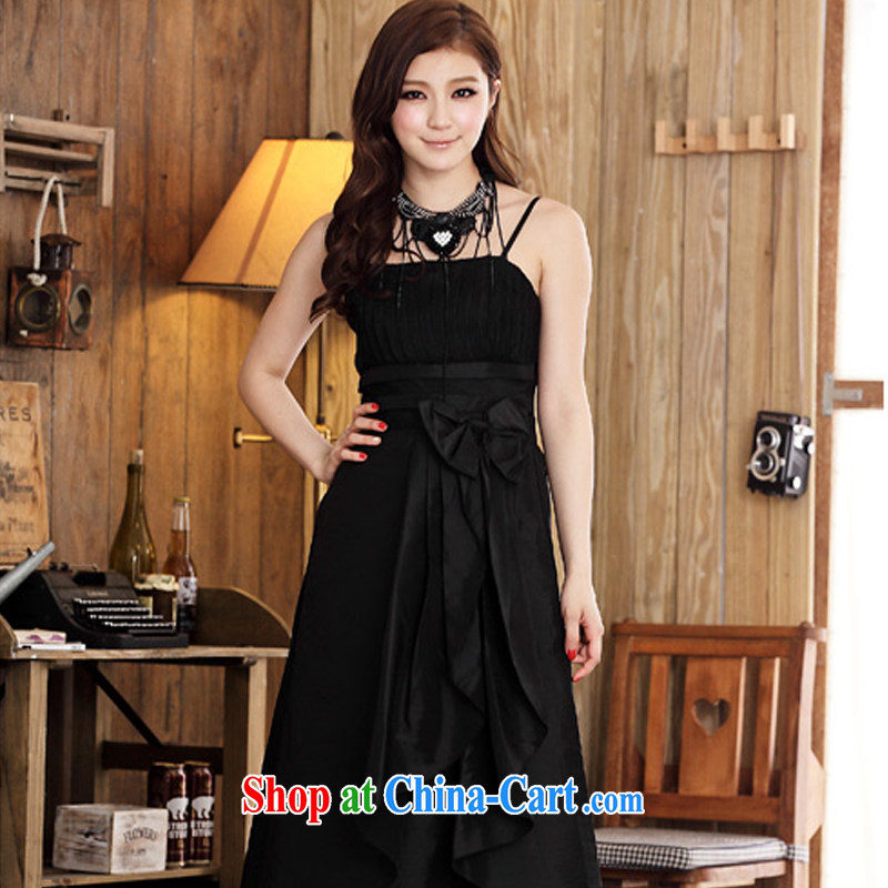 AIDS has been Qi only the barometric pressure, the waist with long dress version 3324 - 1 black XXXL, AIDS has been Qi (Aiyaqi), and on-line shopping