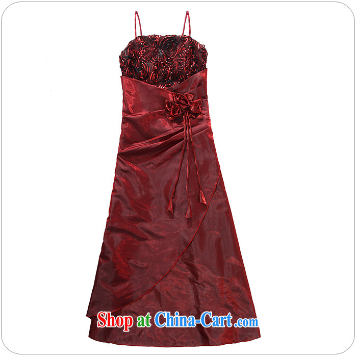 AIDS has been Qi French giant cooperation banquet focus blossoms and elegant long-dress dresses 3106 - 1 wine red XXXL pictures, price, brand platters! Elections are good character, the national distribution, so why buy now enjoy more preferential! Health