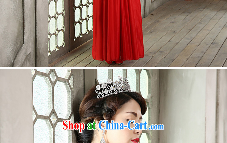 Honey, bride bridal gown long 2015 new mount also temperament red Korean bows service banquet dress bridal red XXL pictures, price, brand platters! Elections are good character, the national distribution, so why buy now enjoy more preferential! Health