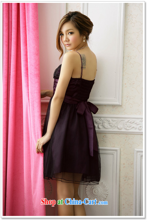 AIDS has been Qi sweet dream mini-wavy edge double Web yarn straps dress dresses 3405 - 1 purple XXXL pictures, price, brand platters! Elections are good character, the national distribution, so why buy now enjoy more preferential! Health
