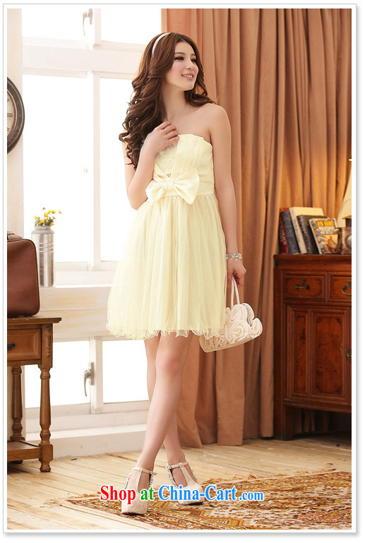 AIDS has been Qi summer coral Princess bow tie-waist dress dresses 3408 - 1 champagne color XXXL pictures, price, brand platters! Elections are good character, the national distribution, so why buy now enjoy more preferential! Health