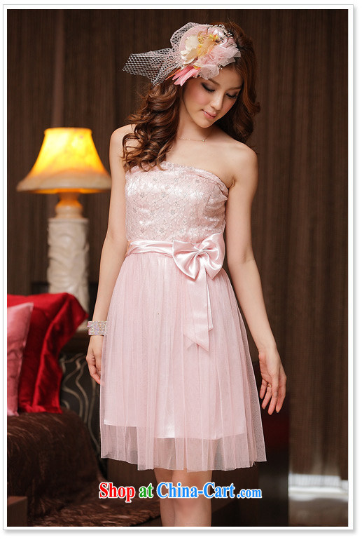AIDS has been Qi sweet Princess lace dress straps dress 8225 - 1 pink XXXL pictures, price, brand platters! Elections are good character, the national distribution, so why buy now enjoy more preferential! Health