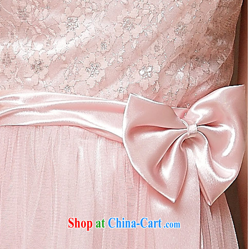 AIDS has been Qi sweet Princess lace dress straps dress 8225 - 1 pink XXXL, AIDS has Qi (Aiyaqi), shopping on the Internet