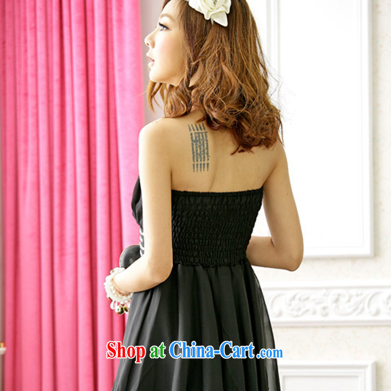 AIDS has been Ki-double-decker acted with the chest dresses bridesmaid dress 3304 - 3 black, code, AIDS has been Qi (Aiyaqi), shopping on the Internet
