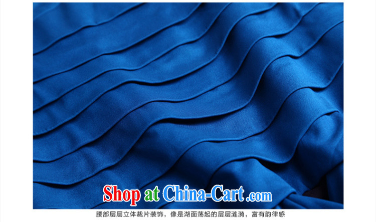 Ryan than the 2015 spring and summer Silk Dresses evening dress, blue S pictures, price, brand platters! Elections are good character, the national distribution, so why buy now enjoy more preferential! Health