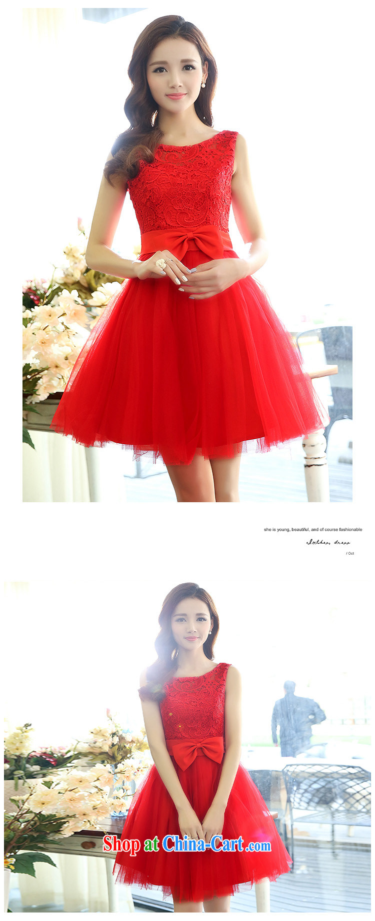 O - Star spring 2015 new stylish bows Service Bridal bridesmaid clothing red wedding dresses wedding dress short skirt red blue XL pictures, price, brand platters! Elections are good character, the national distribution, so why buy now enjoy more preferential! Health