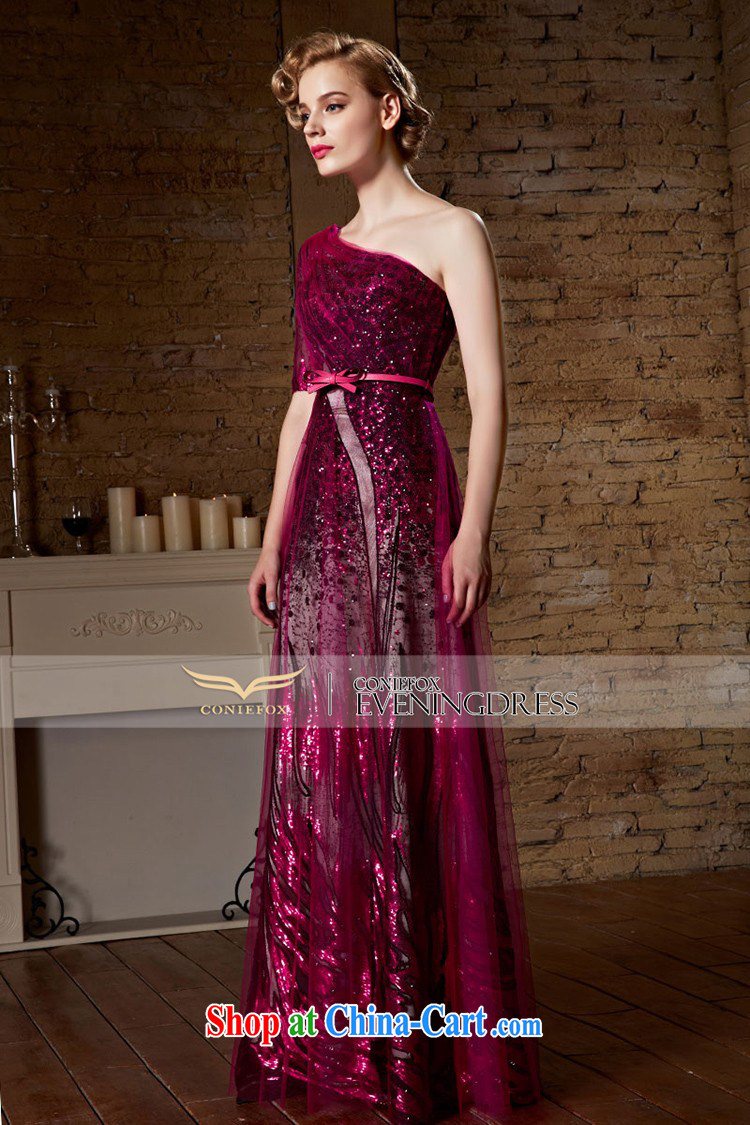 Creative Fox 2015 new banquet dress red toast clothing stylish sexy single shoulder dress long wedding dress dress bridal gown 30,921 red XXL pictures, price, brand platters! Elections are good character, the national distribution, so why buy now enjoy more preferential! Health