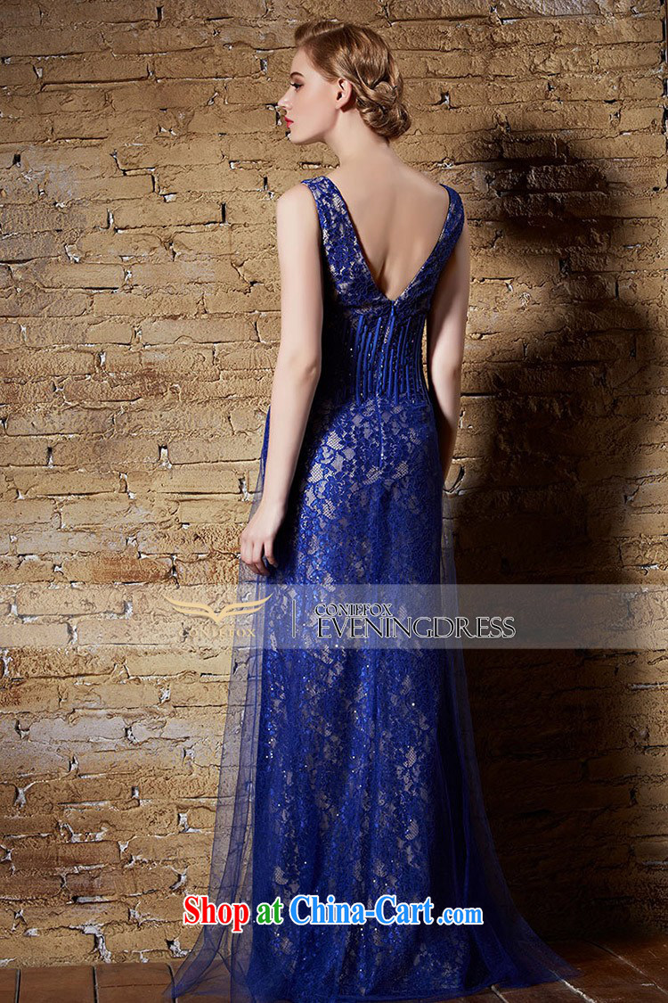 Creative Fox dress blue classic dress at Merlion dress long fall dress model dress exhibition annual dress moderator dress 30,903 blue XXL pictures, price, brand platters! Elections are good character, the national distribution, so why buy now enjoy more preferential! Health
