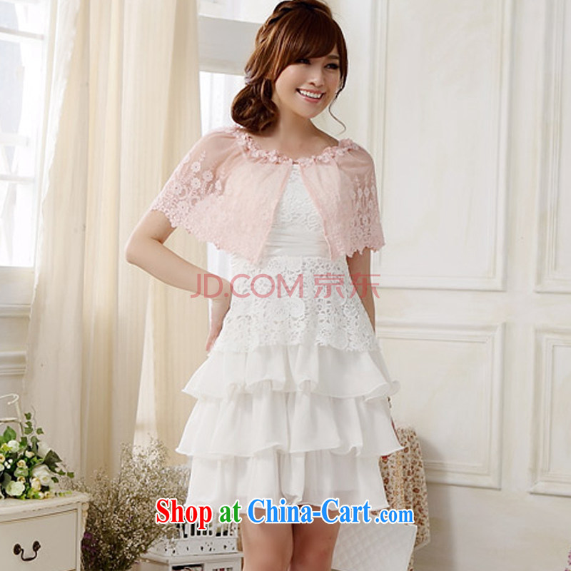 AIDS has been Qi is the lady with sweet lace tie-cake Princess dress dinner appointment adult small dress dresses 9909 A - 1 white XXXL, AIDS has Qi (Aiyaqi), online shopping