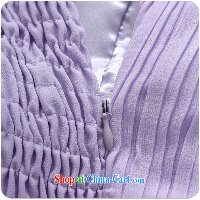 AIDS has been Qi dress high-end, shoulder a purely manual staple Pearl big drill long dress snow woven dresses 9628 A - 1 purple are code pictures, price, brand platters! Elections are good character, the national distribution, so why buy now enjoy more preferential! Health