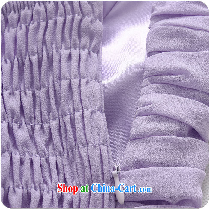 AIDS has been Qi spring and summer Korean version graphics thin single shoulder snow woven small wedding dresses bridesmaid performances service XL straps dress A 9831 - 1 purple are code pictures, price, brand platters! Elections are good character, the national distribution, so why buy now enjoy more preferential! Health