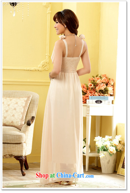 AIDS has been Qi flouncing cuff round-collar pin Pearl dance evening elegance long version the code dress evening dress dress A 9807 - 1 champagne color, pictures, price, brand platters! Elections are good character, the national distribution, so why buy now enjoy more preferential! Health
