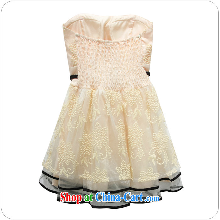 AIDS has been Qi embroidery lace lantern skirt wiped chest small dress sister dresses (the invisible) 9107 A - 1 champagne color, pictures, price, brand platters! Elections are good character, the national distribution, so why buy now enjoy more preferential! Health