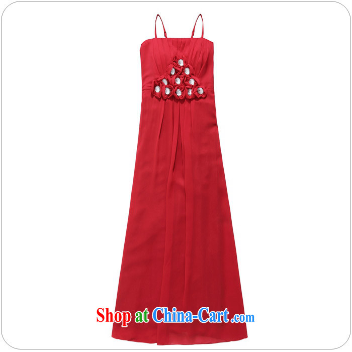 AIDS has been Qi snow in Europe and woven dresses video thin smears Chest straps sweet bridesmaid sister bride dress long A 9218 - 1 red XXL pictures, price, brand platters! Elections are good character, the national distribution, so why buy now enjoy more preferential! Health