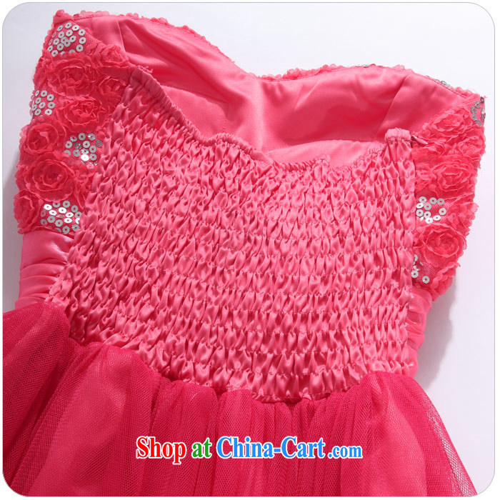 AIDS has been Qi Korean version, the dresses dresses shaggy skirts wiped chest sister bridesmaid dress (the stealth shoulder strap) 9100 A - 1 the red XXL pictures, price, brand platters! Elections are good character, the national distribution, so why buy now enjoy more preferential! Health
