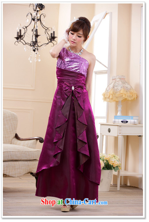 AIDS has been Qi bridesmaid wedding dress single shoulder toast Dinner served with with long, double coat skirt 9202 A - 1 Magenta XXL pictures, price, brand platters! Elections are good character, the national distribution, so why buy now enjoy more preferential! Health