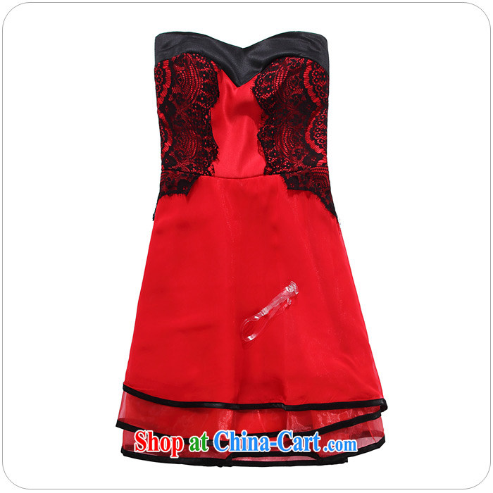AIDS has been Qi short erase chest wrapped chest ball evening dress high waist shaggy dress small dress Princess dress A 9501 - 3 champagne color XL pictures, price, brand platters! Elections are good character, the national distribution, so why buy now enjoy more preferential! Health