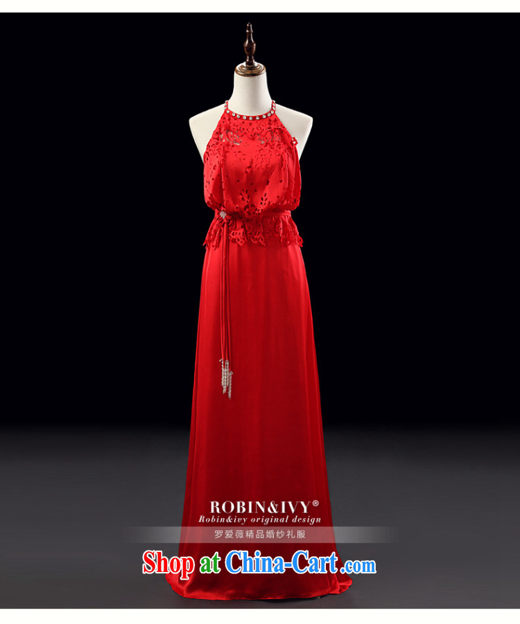 Love, Ms Audrey EU Yuet-mee, RobinIvy) dress new 2015 spring and summer is also a sleeveless Openwork long evening dress bows dress L 13,794 red XL pictures, price, brand platters! Elections are good character, the national distribution, so why buy now enjoy more preferential! Health