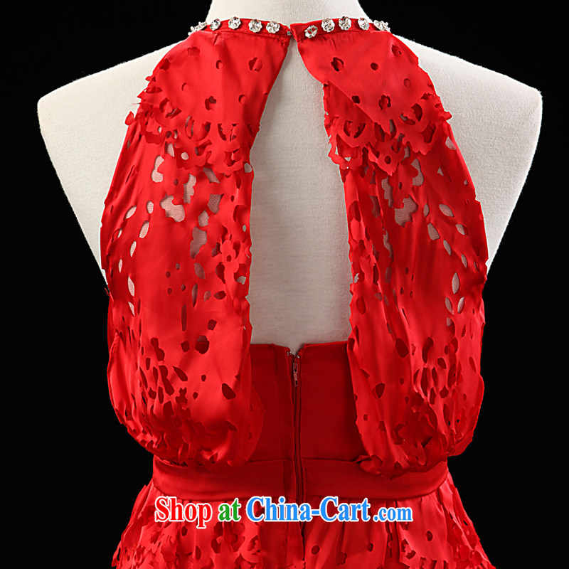 Love, Ms Audrey EU Yuet-mee, RobinIvy) dress new 2015 spring and summer is also a sleeveless Openwork long evening dress bows dress L 13,794 red XL, Paul love, Ms Audrey EU, and shopping on the Internet