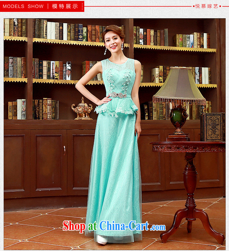 Korean style double-shoulder bridal bridesmaid mission red long marriage bows dress red XL code pictures, price, brand platters! Elections are good character, the national distribution, so why buy now enjoy more preferential! Health