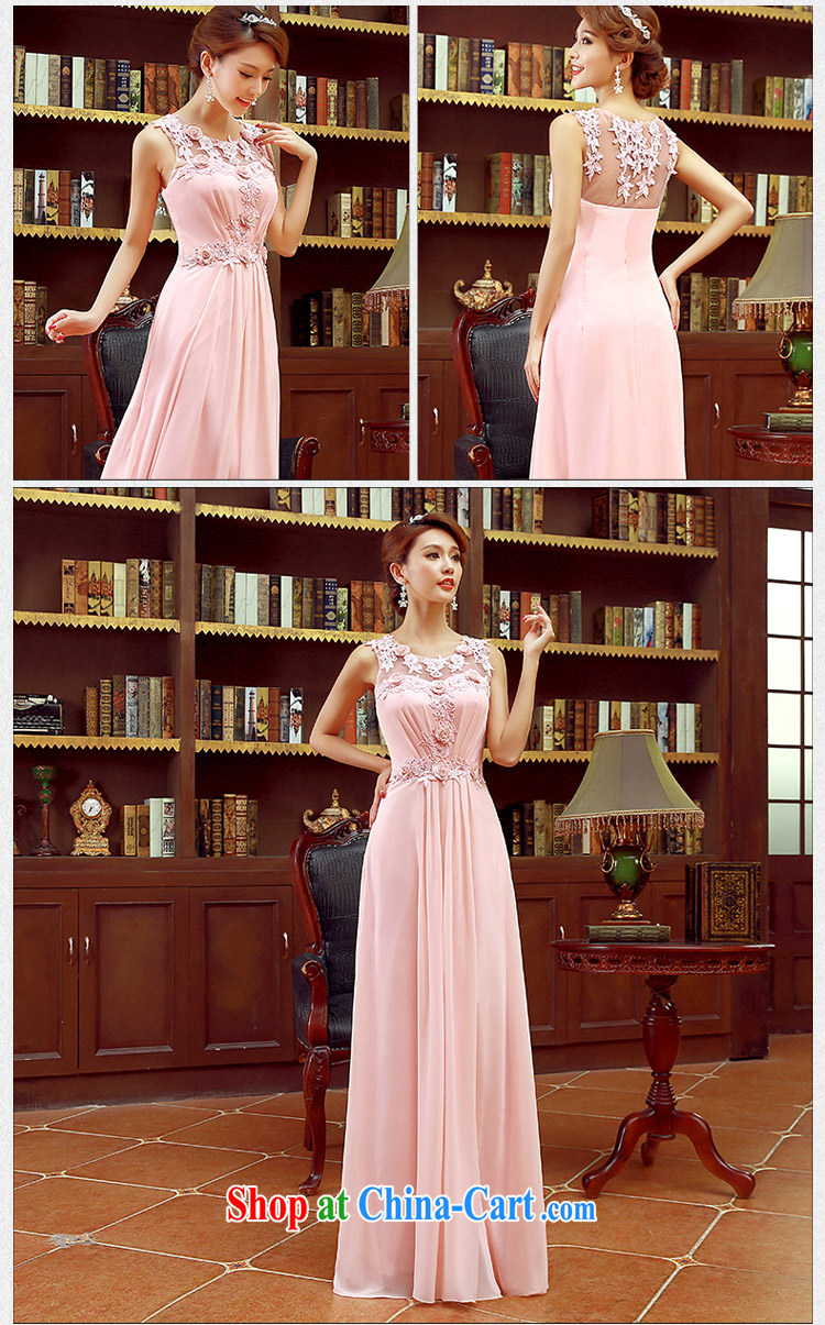 2015 Korean style double-shoulder strap with floral bridal bridesmaid mission red long toast wedding dress water red XL code pictures, price, brand platters! Elections are good character, the national distribution, so why buy now enjoy more preferential! Health