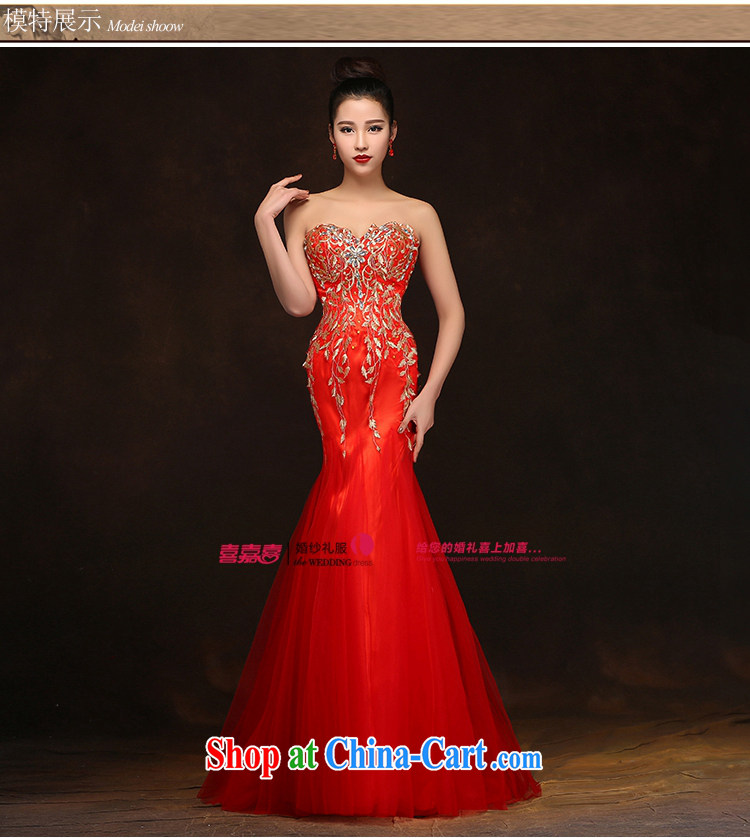 Hi Ka-hi 2015 new bows dress Korean crowsfoot erase chest dress the annual dinner show dress skirt DJ 26 rose XXL pictures, price, brand platters! Elections are good character, the national distribution, so why buy now enjoy more preferential! Health