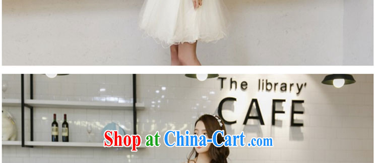 HIV/AIDS covered by dresses 2015 new summer Korean Beauty lifting the bead dress skirt bridesmaid skirt LY 334 white L pictures, price, brand platters! Elections are good character, the national distribution, so why buy now enjoy more preferential! Health