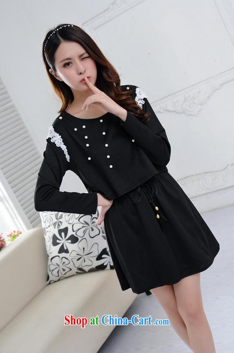 Health Concerns dress * 2015 European and American new, large, knitted with leave of two part kit autumn and winter skirts and dresses Korean fan Po blue are code pictures, price, brand platters! Elections are good character, the national distribution, so why buy now enjoy more preferential! Health