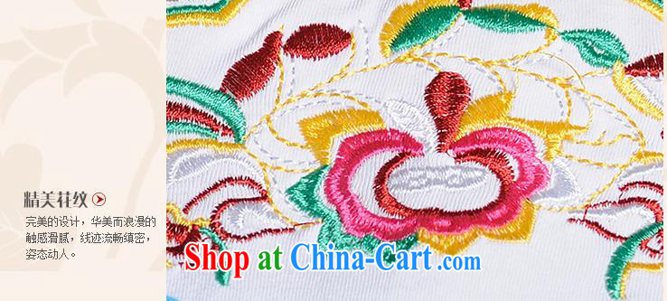 Health Concerns dress * W 8201 National wind women's clothing spring and summer new round-collar cultivating false Two embroidered short sleeves shirt T white 2XL pictures, price, brand platters! Elections are good character, the national distribution, so why buy now enjoy more preferential! Health