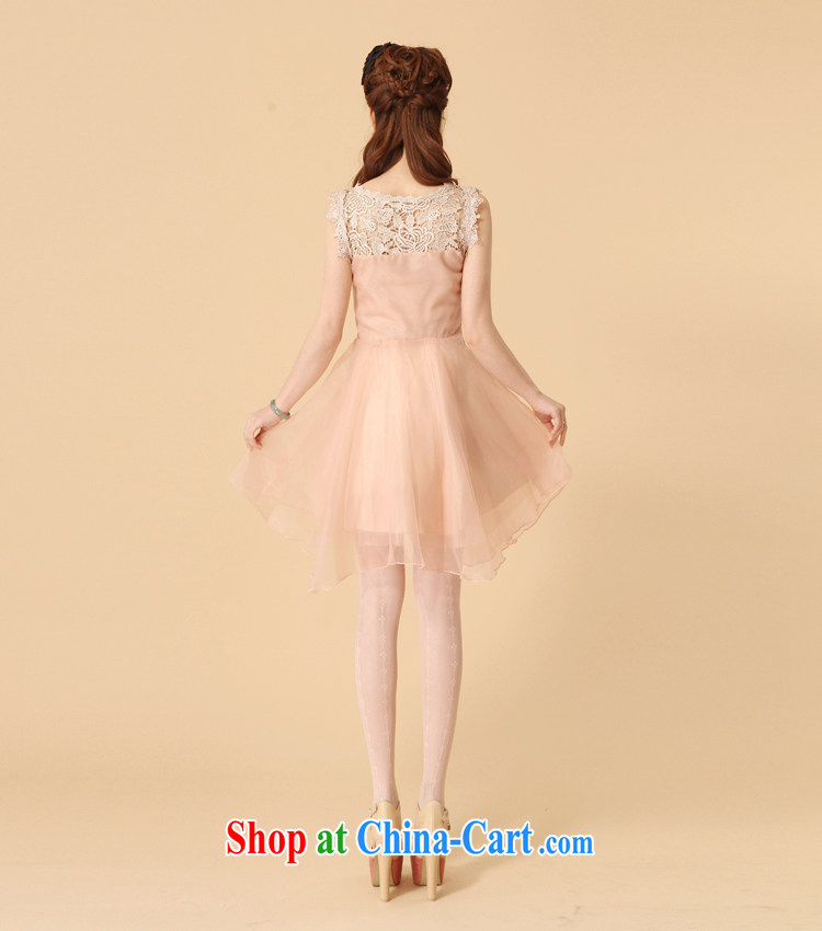 kam full Park 2015 Korean lace European root dress shaggy dress Princess dress sleeveless bridesmaid dresses small dress pink XL pictures, price, brand platters! Elections are good character, the national distribution, so why buy now enjoy more preferential! Health