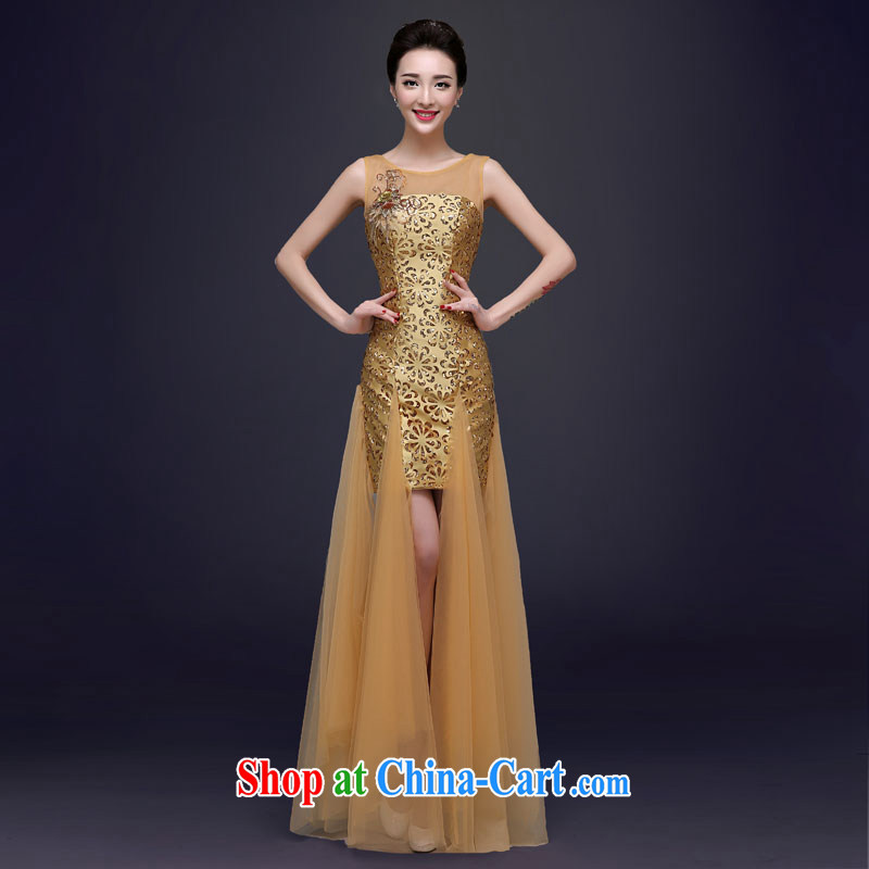 A good service is 2015 spring bridesmaid clothing stylish moderator banquet evening dress long, evening dress long L, good service, and, shopping on the Internet